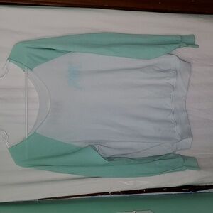 Victoria's Secret PINK Boat Neck Long Sleeve Top